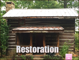 Historic Log Cabin Restoration  Tuscarawas, Ohio